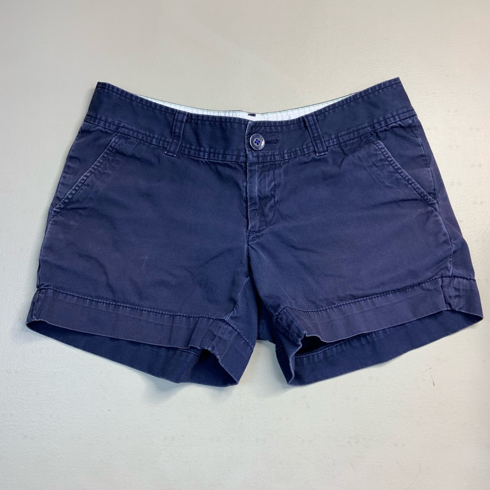 Lilly Pulitzer Navy Blue Callahan Shorts Size 2